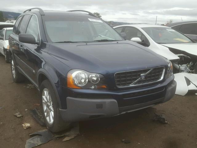 YV1CZ59H141035715 - 2004 VOLVO XC90 BLUE photo 1