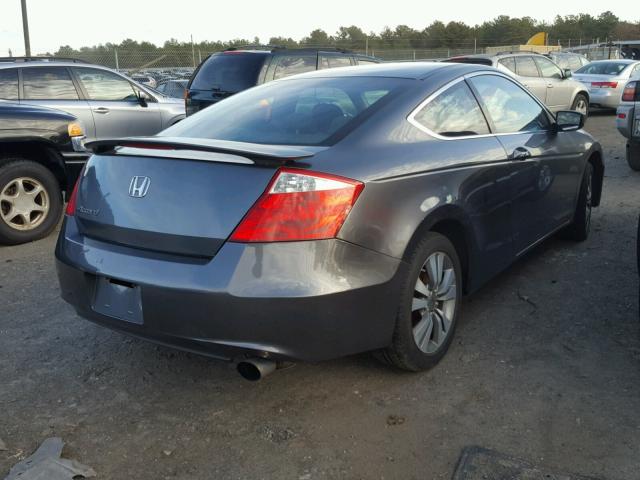 1HGCS127X8A005396 - 2008 HONDA ACCORD EX GRAY photo 4