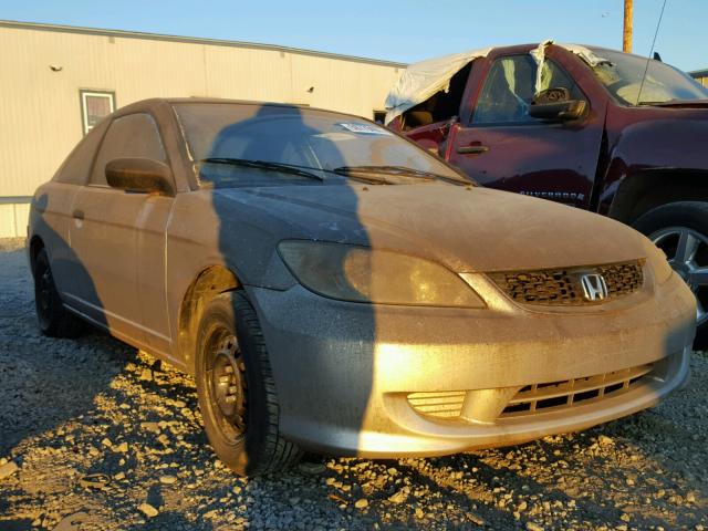 1HGEM22134L040655 - 2004 HONDA CIVIC DX V SILVER photo 1