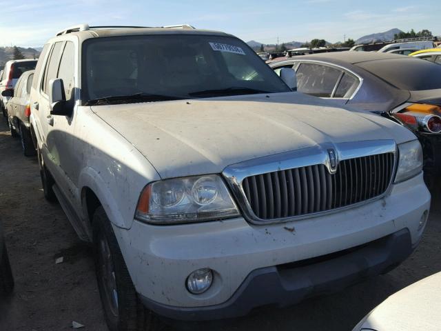 5LMEU78H03ZJ16627 - 2003 LINCOLN AVIATOR 白色 照片 1