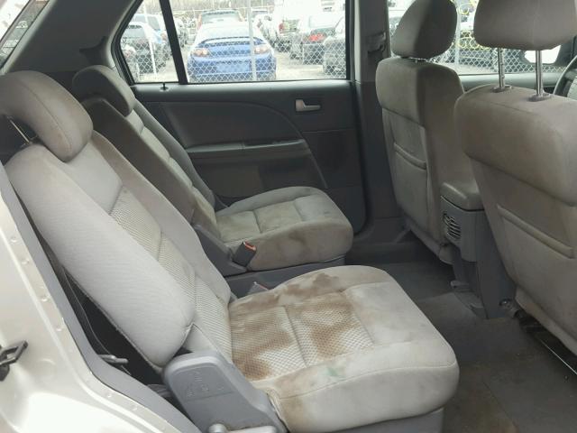 1FMZK01186GA16287 - 2006 FORD FREESTYLE GRAY photo 6