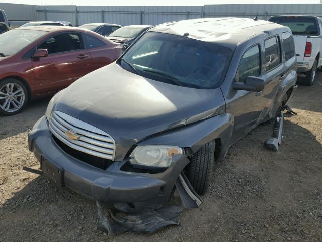 3GNDA13D38S542689 - 2008 CHEVROLET HHR LS GRAY photo 2