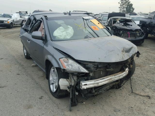 JN8AZ08WX5W442733 - 2005 NISSAN MURANO SL GRAY photo 1