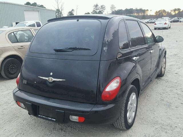 3A4FY58B46T205607 - 2006 CHRYSLER PT CRUISER BLACK photo 4