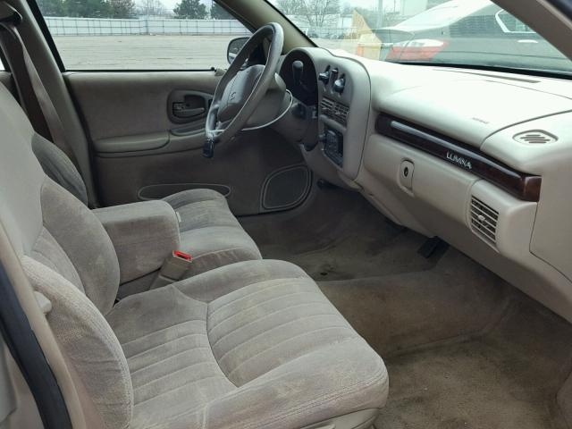 2G1WL52MXW9160781 - 1998 CHEVROLET LUMINA BAS ბეჟი ფოტო 5