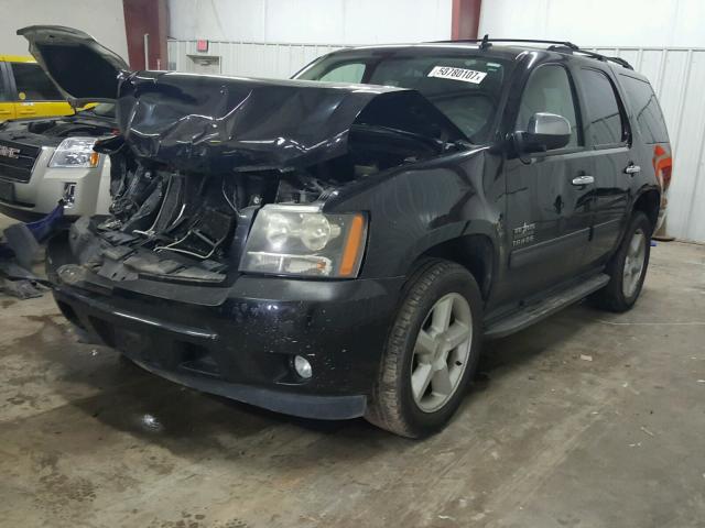 1GNFC23059R303168 - 2009 CHEVROLET TAHOE C150 BLACK photo 2