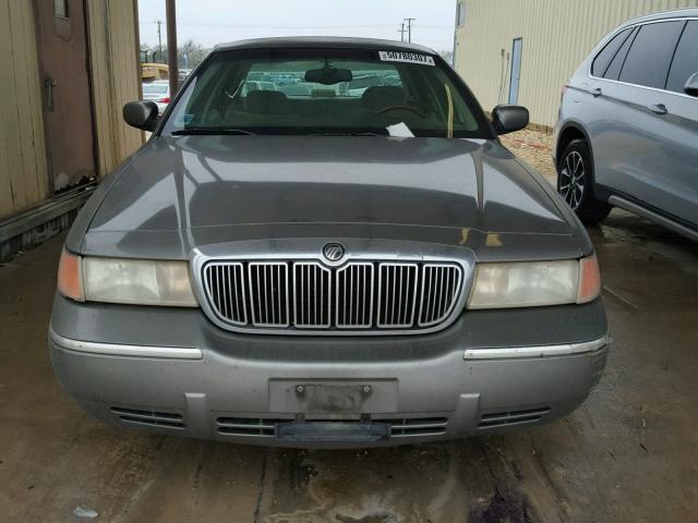 2MEFM75W2YX717676 - 2000 MERCURY GRAND MARQ GRAY photo 9