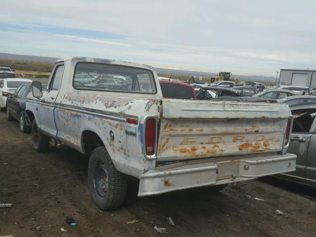 F11YRV83159 - 1975 FORD PICK UP CREAM photo 3