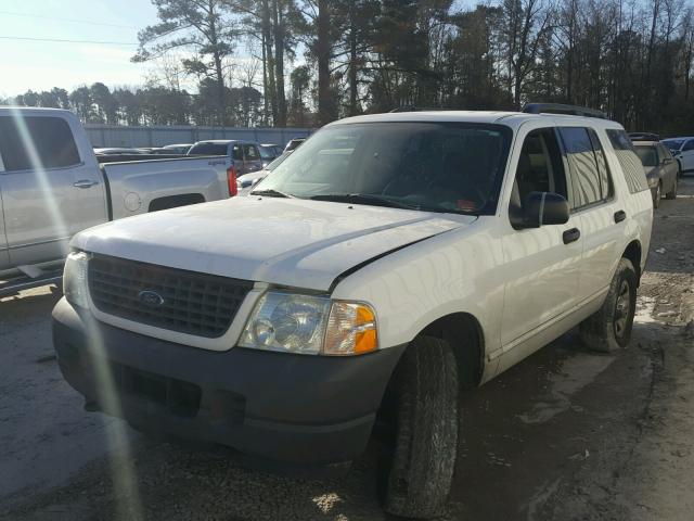 1FMZU72K93ZB37548 - 2003 FORD EXPLORER X WHITE photo 2