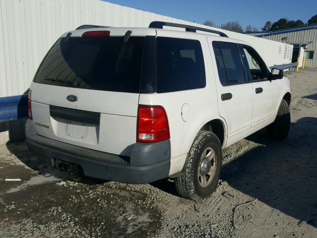 1FMZU72K93ZB37548 - 2003 FORD EXPLORER X WHITE photo 4