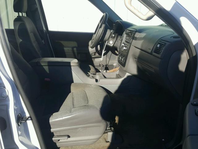 1FMZU72K93ZB37548 - 2003 FORD EXPLORER X WHITE photo 5