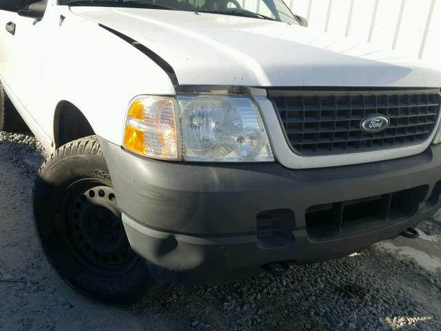 1FMZU72K93ZB37548 - 2003 FORD EXPLORER X WHITE photo 9