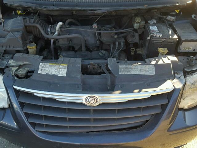 2A4GP44R87R109648 - 2007 CHRYSLER TOWN & COU BLUE photo 7