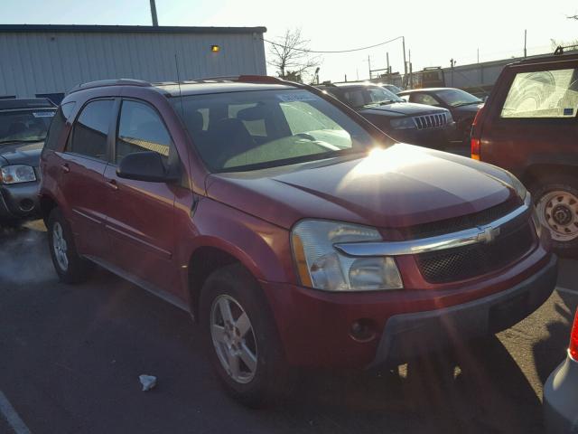 2CNDL73F256016549 - 2005 CHEVROLET EQUINOX LT MAROON photo 1