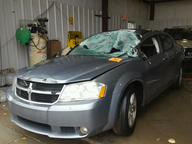 1B3LC56B09N508559 - 2009 DODGE AVENGER SX GRAY photo 2