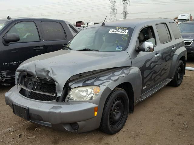 3GNDA13D66S519341 - 2006 CHEVROLET HHR LS GRAY photo 2