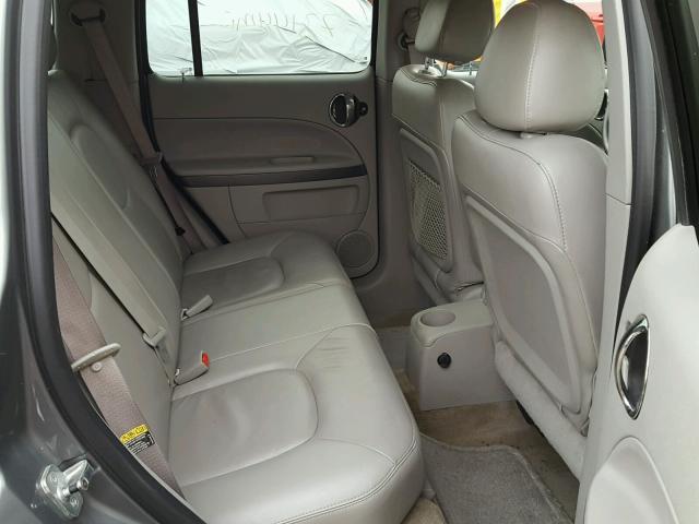 3GNDA13D66S519341 - 2006 CHEVROLET HHR LS GRAY photo 6