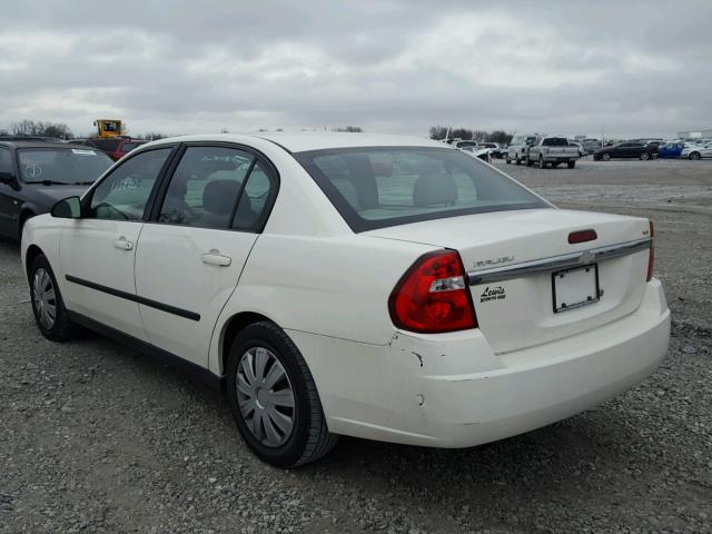 1G1ZS54834F199653 - 2004 CHEVROLET MALIBU WHITE photo 3