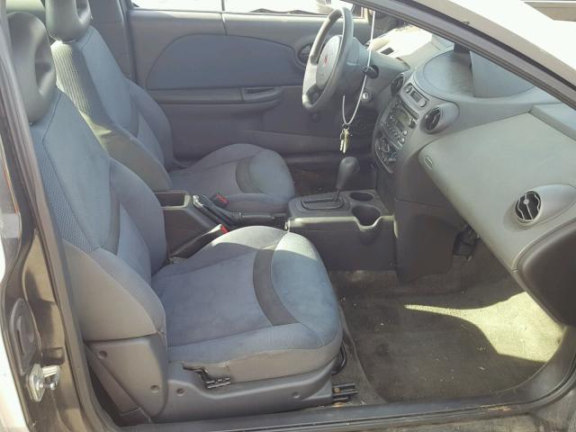 1G8AN12F03Z197193 - 2003 SATURN ION LEVEL SILVER photo 5