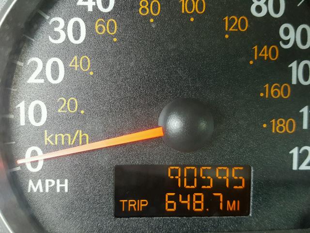 1G8AN12F03Z197193 - 2003 SATURN ION LEVEL SILVER photo 8