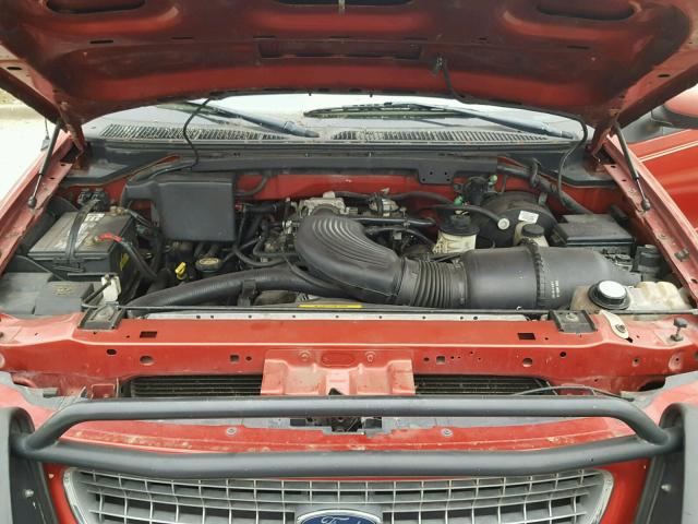 1FMFU18L7WLA12314 - 1998 FORD EXPEDITION RED photo 7