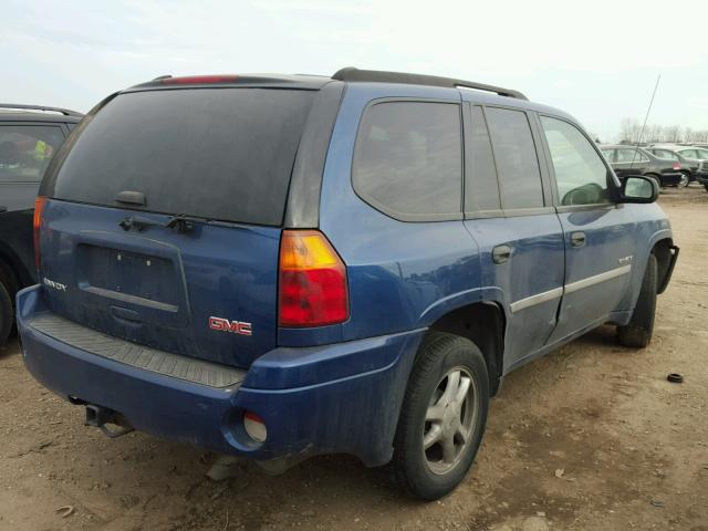 1GKDS13S762216556 - 2006 GMC ENVOY BLUE photo 4