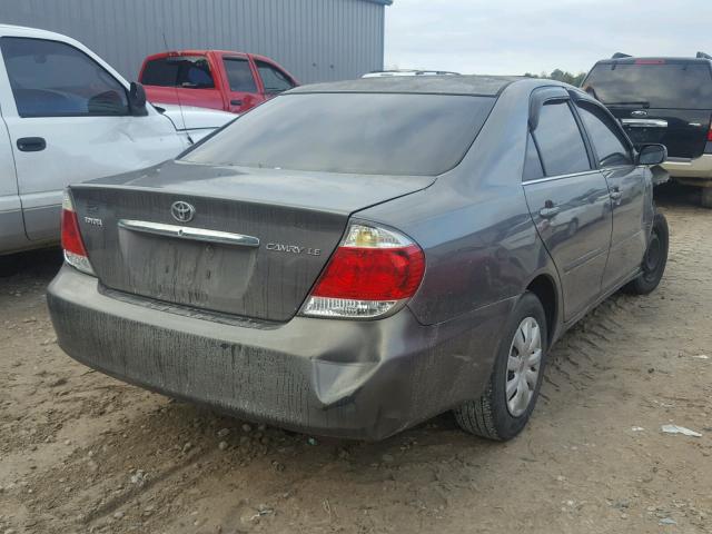4T1BE32K76U662133 - 2006 TOYOTA CAMRY LE GRAY photo 4
