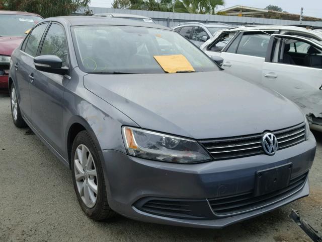 3VWBP7AJ6DM441376 - 2013 VOLKSWAGEN JETTA SE CHARCOAL photo 1