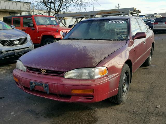 4T1BF12KXTU132297 - 1996 TOYOTA CAMRY LE MAROON photo 2