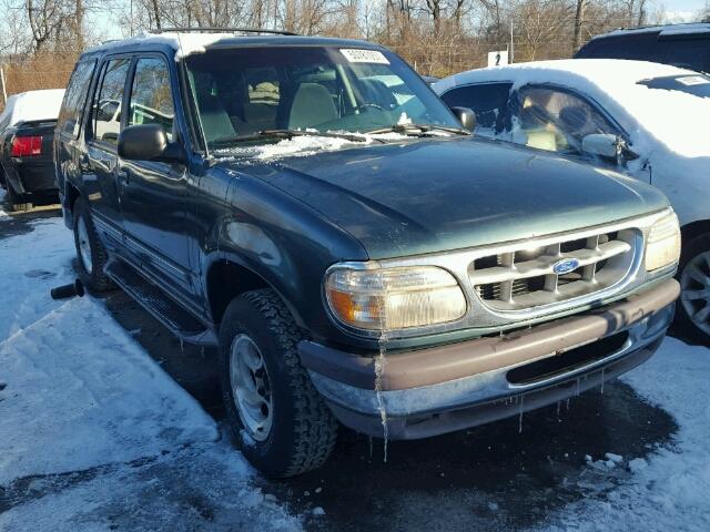 1FMDU35PXVUC09495 - 1997 FORD EXPLORER GREEN photo 1