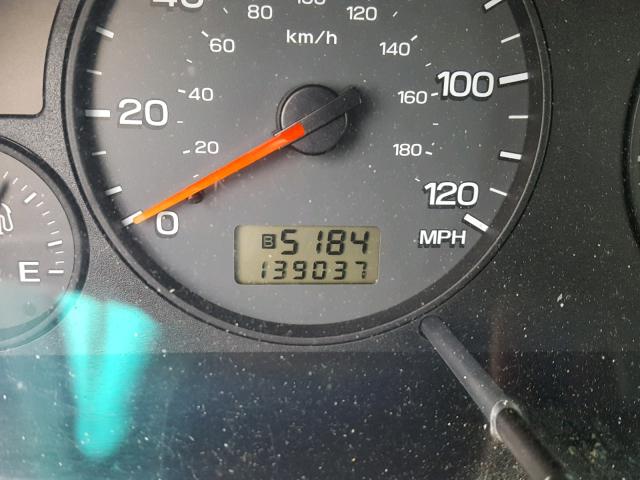 JF1SF65502H736896 - 2002 SUBARU FORESTER S BLUE photo 8