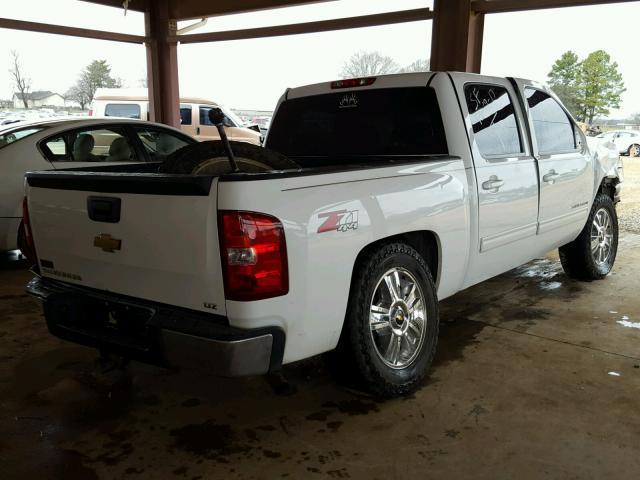 3GCRKTE3XAG286717 - 2010 CHEVROLET SILVERADO WHITE photo 4