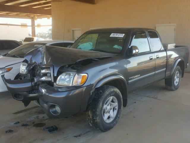 5TBRT34153S384600 - 2003 TOYOTA TUNDRA ACC GRAY photo 2