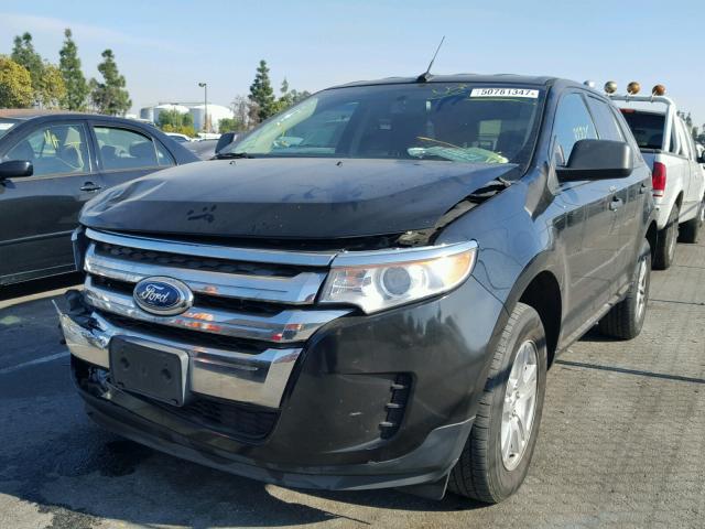 2FMDK3GC4BBA27437 - 2011 FORD EDGE SE CHARCOAL photo 2