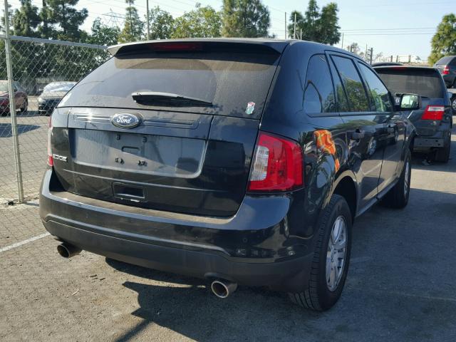 2FMDK3GC4BBA27437 - 2011 FORD EDGE SE CHARCOAL photo 4