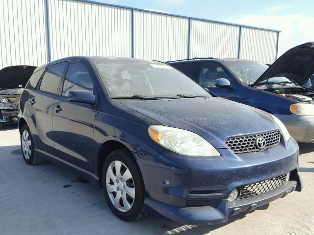 2T1KR32E73C054303 - 2003 TOYOTA MATRIX BLUE photo 1