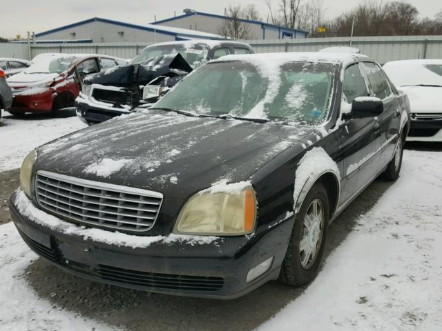 1G6KD54Y54U146065 - 2004 CADILLAC DEVILLE BLACK photo 2