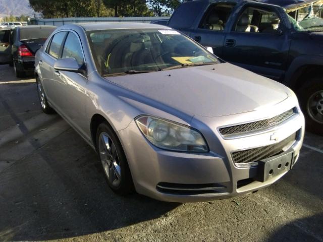 1G1ZH57B48F239525 - 2008 CHEVROLET MALIBU 1LT SILVER photo 1