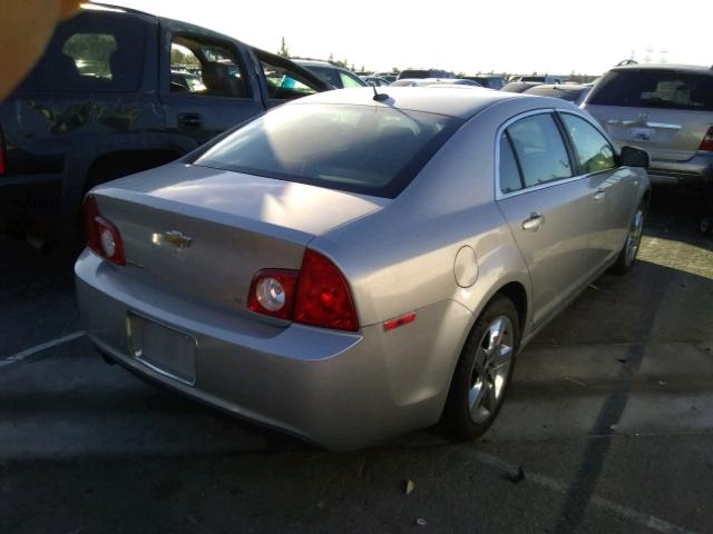 1G1ZH57B48F239525 - 2008 CHEVROLET MALIBU 1LT SILVER photo 4