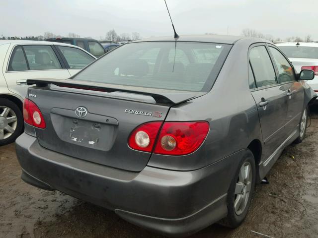 1NXBR30E26Z718500 - 2006 TOYOTA COROLLA CE GRAY photo 4