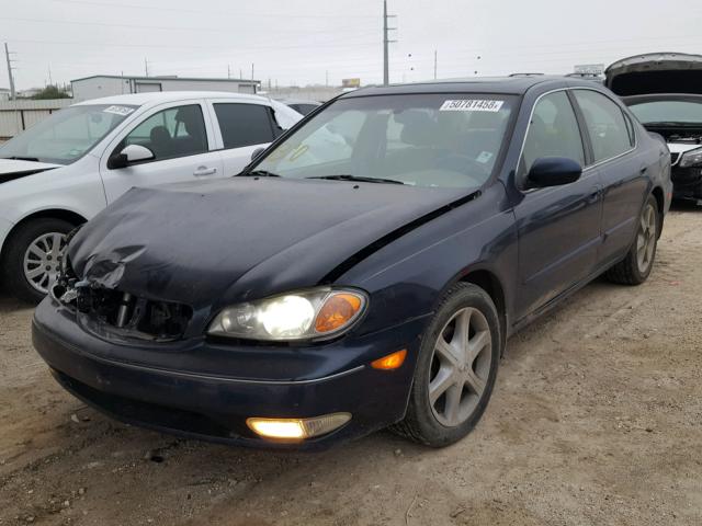 JNKDA31A53T113581 - 2003 INFINITI I35 BLUE photo 2