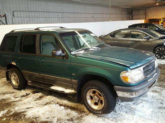 1FMZU35P5WZB71717 - 1998 FORD EXPLORER GREEN photo 1