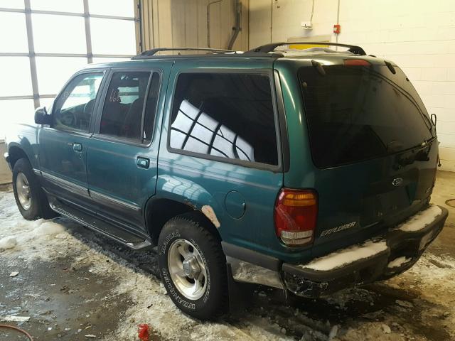 1FMZU35P5WZB71717 - 1998 FORD EXPLORER GREEN photo 3