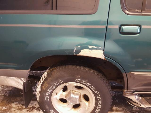 1FMZU35P5WZB71717 - 1998 FORD EXPLORER GREEN photo 9