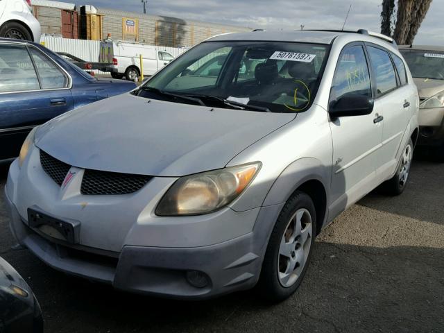 5Y2SL62883Z423317 - 2003 PONTIAC VIBE SILVER photo 2