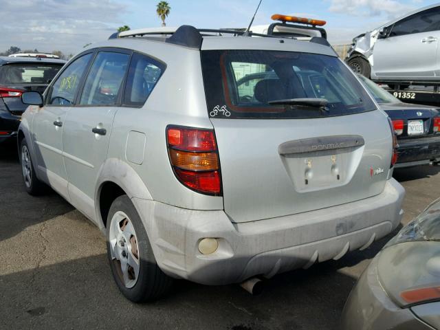 5Y2SL62883Z423317 - 2003 PONTIAC VIBE SILVER photo 3