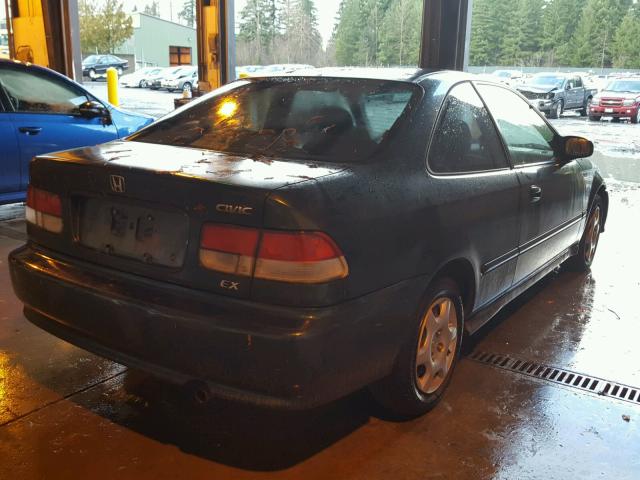 1HGEJ8248YL072318 - 2000 HONDA CIVIC EX Yeşil fotoğraf 4