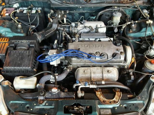 1HGEJ8248YL072318 - 2000 HONDA CIVIC EX Yeşil fotoğraf 7