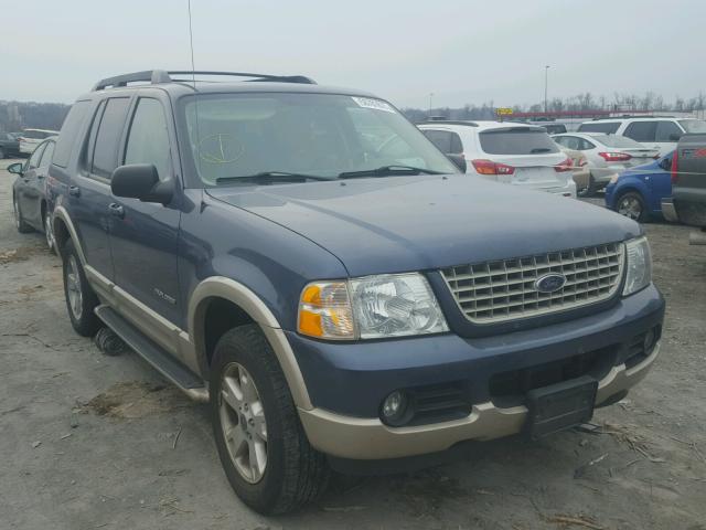 1FMDU74K75UB77263 - 2005 FORD EXPLORER E BLUE photo 1