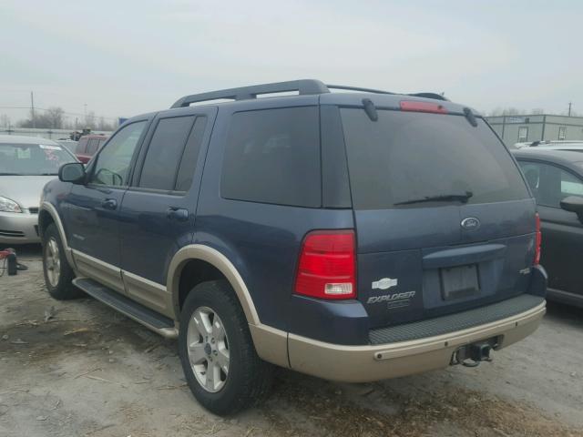1FMDU74K75UB77263 - 2005 FORD EXPLORER E BLUE photo 3
